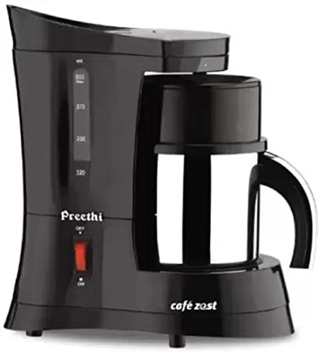 Preethi Cafe Zest CM210 Drip Coffee Maker (Black)