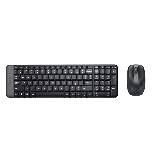 Compact Wireless Keyboard and Mouse Combo for Windows