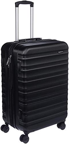 AmazonBasics 68 cm Black Hardsided Check-In Trolley