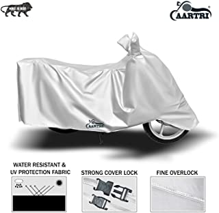 Blue Tree Water Resistant Two Wheeler Body Cover for Honda Activa (Silver)