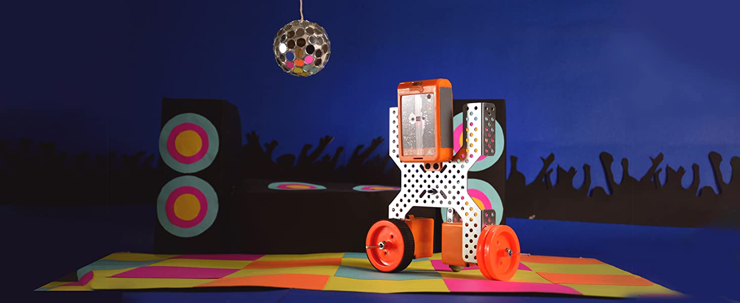 dancer bot toy kit gift boy girl kid children robotics stem coding diy game tool set 