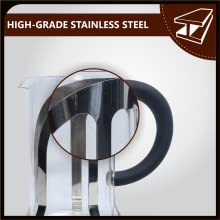 Cafe JEI French Press Coffee Maker or Tea Maker