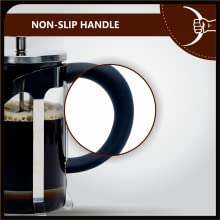 Cafe JEI French Press Coffee Maker or Tea Maker
