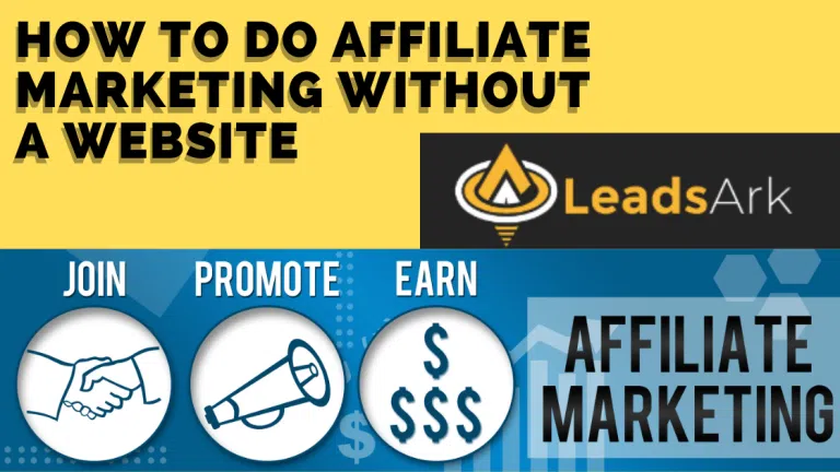 how to do AFFILIATE Marketing without a website